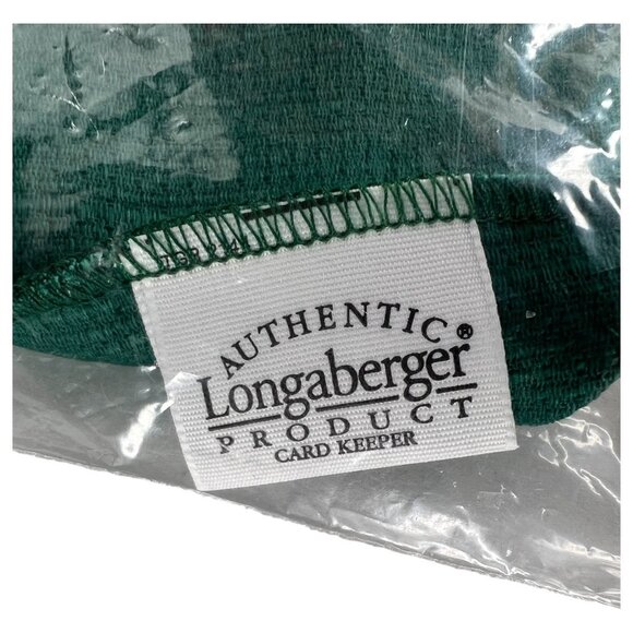 New Longaberger Fabric Liner Ivy Green For Card Keeper Basket #2144186 - Picture 3 of 6